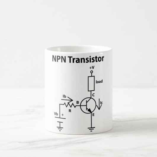 NPN Transistor-Tasse Kaffeetasse (Mittel)
