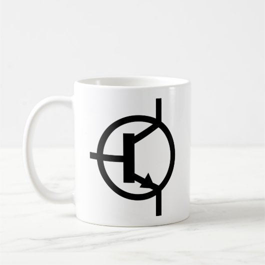 NPNTransistor Kaffeetasse (Links)