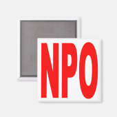NPO Magnet (Vorderseite/Rückseite)