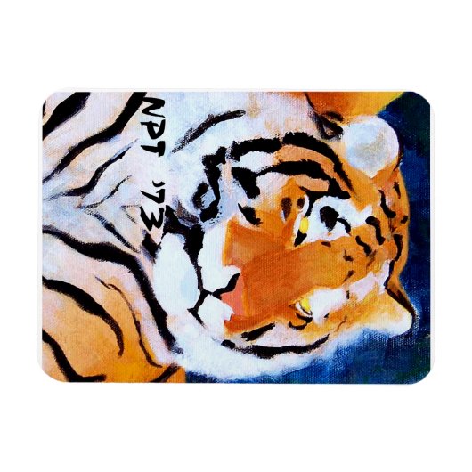 NPT '73 Tiger Magnet (Horizontal)