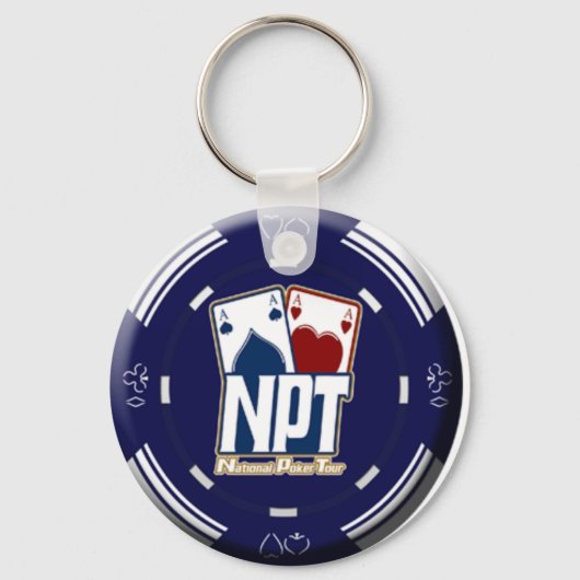 NPT Chip Design Schlüsselanhänger (Vorderseite)