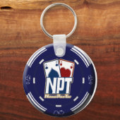 NPT Chip Design Schlüsselanhänger (Vorderseite)