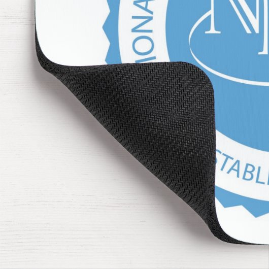 NPTA Siegel-Mausunterlage Mousepad (Ecke)