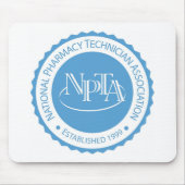 NPTA Siegel-Mausunterlage Mousepad (Vorne)