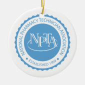 NPTA Siegel-Verzierung Keramik Ornament (Vorne)