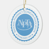 NPTA Siegel-Verzierung Keramik Ornament (Links)