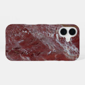 Nr. 005 Marmor iPhone 16 Hülle (Rückseite (Horizontal))