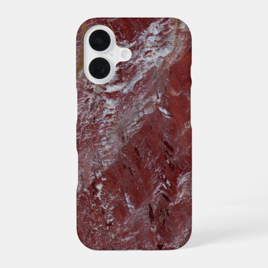 Nr. 005 Marmor iPhone 16 Hülle (Rückseite)