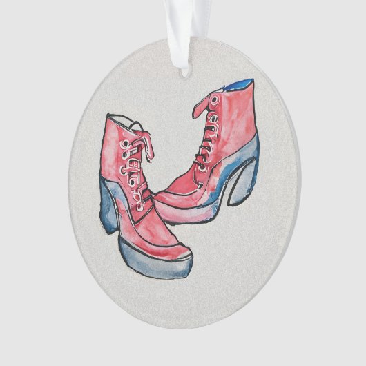 Nr. 01, HandZeichn der Schuhsammlung Ornament (Vorderseite)