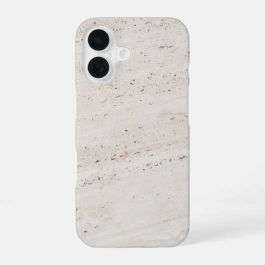 Nr. 037 Marmor iPhone 16 Hülle (Rückseite)