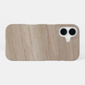 Nr. 042 Marmor iPhone 16 Hülle (Rückseite (Horizontal))