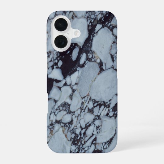 Nr. 068 Marmor iPhone 16 Hülle (Rückseite)