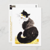 Nr.06 * Katzen-Kunst-Postkarte * Cat-Art-Postcard Postkarte (Vorne/Hinten)