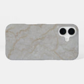 Nr.079 Marmor iPhone 16 Hülle (Rückseite (Horizontal))