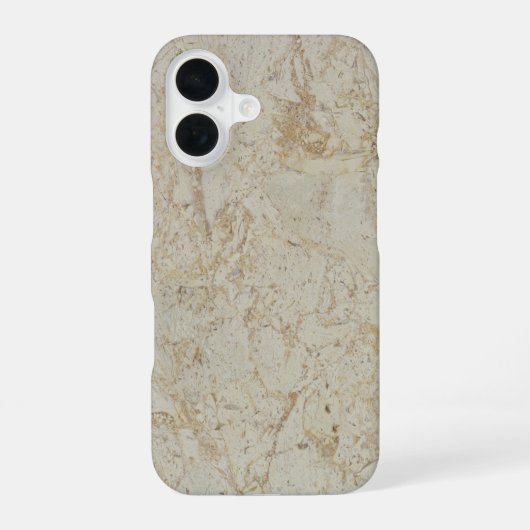 Nr. 083 Marmor iPhone 16 Hülle (Rückseite)