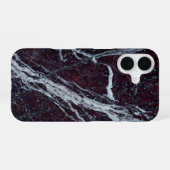Nr. 092 Marmor iPhone 16 Hülle (Rückseite (Horizontal))
