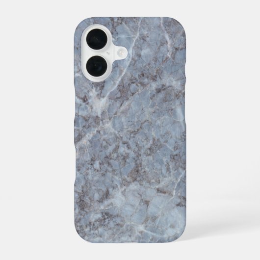 Nr.093 Marmor iPhone 16 Hülle (Rückseite)
