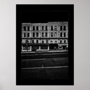 Nr. 1196 - 1204 Yonge St 2 mit Grenze Poster