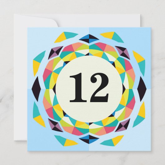 Nr. 12 - Party Einladung (Vorderseite)