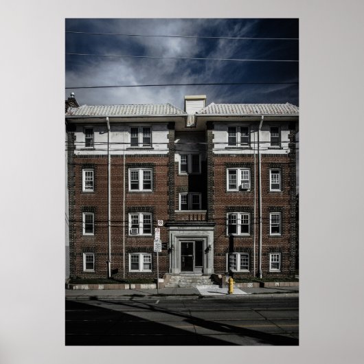 Nr. 1836 Queen St E 2 Color Version Poster (Vorne)