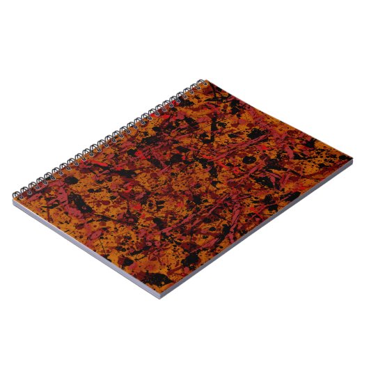 Nr. 1 Abstraktes Notebook Notizblock (Linke Seite)