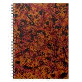 Nr. 1 Abstraktes Notebook Notizblock (Vorderseite)