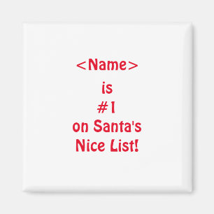 Nr. 1 auf der Liste der Ungläubigen des Weihnachts Magnet
