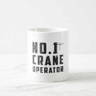 Nr. 1 Baustelle für Kranbetreiber Kaffeetasse