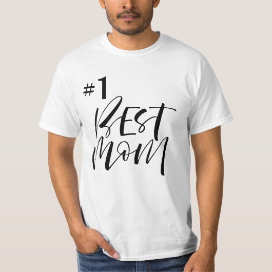 Nr. 1 BEST-MAMA T-Shirt (Vorderseite)