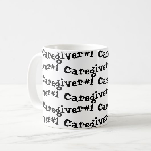 Nr. 1 CAREGIVER-TASSE Kaffeetasse (Vorderseite Links)