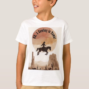 NR. 1 Cowboy In Town-Ehren-Gast T-Shirt