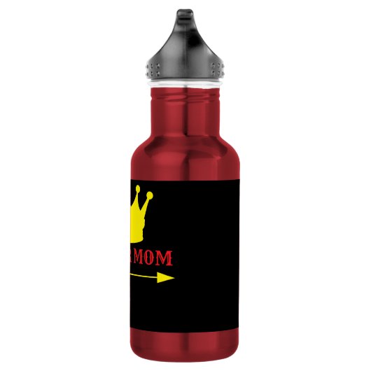 Nr. 1 Fußballmutter Edelstahlflasche (Rechts)