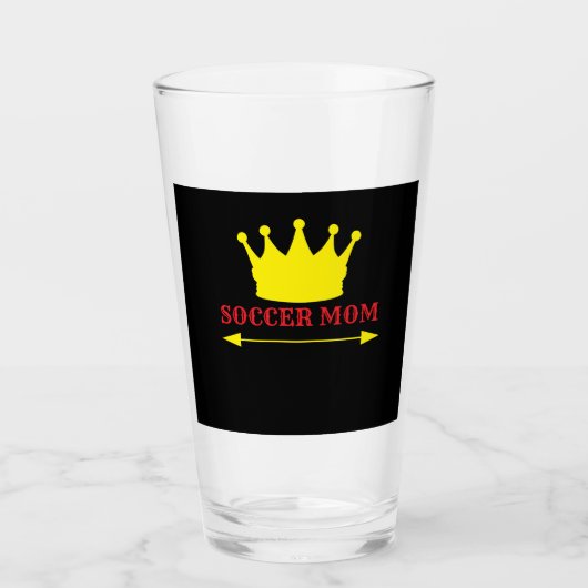 Nr. 1 Fußballmutter Glas (Vorderseite)