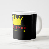 Nr. 1 Fußballmutter Jumbo-Tasse (Vorderseite Rechts)