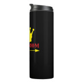 Nr. 1 Fußballmutter Thermosbecher (Nach rechts gedreht)