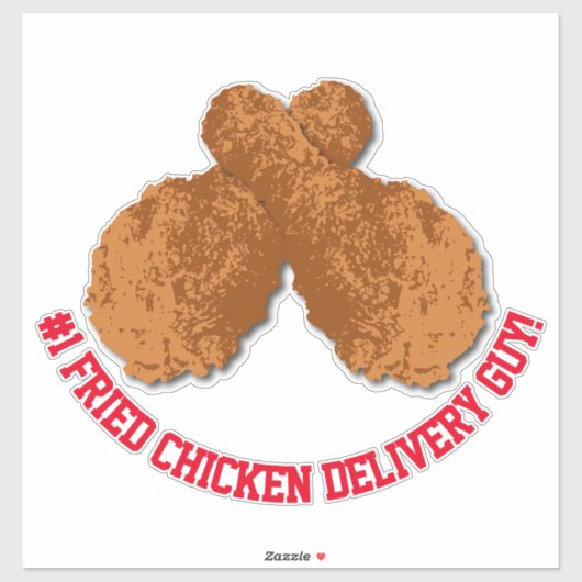 Nr. 1 Gewinner des Top Fricken Delivery Typ Aufkleber (Blatt)