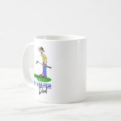 Nr. 1 Golfer-Vater Kaffeetasse (Vorderseite Links)