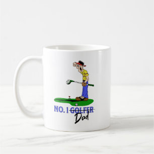 Nr. 1 Golfer-Vater Kaffeetasse