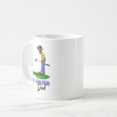 Nr. 1 Golfer-Vater Kaffeetasse (Vorderseite Links)