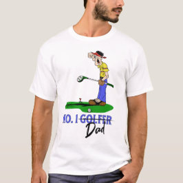 Nr. 1 Golfer-Vater T-Shirt