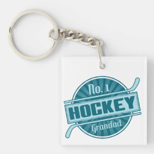 Nr. 1 Hockey Grandad Schlüsselanhänger