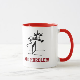 Nr. 1 Hurdler Red Tasse
