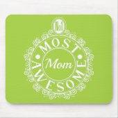 Nr.1 Klassisch Phantastische Mama Weißdrucke auf L Mousepad (Vorne)