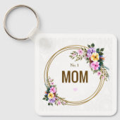 Nr. 1 Müttertagskommentar Schlüsselring Schlüsselanhänger (Vorderseite)