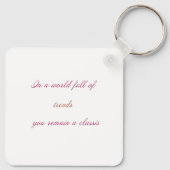 Nr. 1 Müttertagskommentar Schlüsselring Schlüsselanhänger (Rückseite)