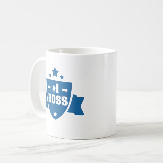 Nr. 1 Tasse für den Boss-Kaffee (Vorderseite Links)