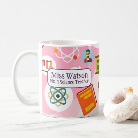 Nr. 1 Tasse für naturwissenschaftliche Lehrer (Mit Donut)