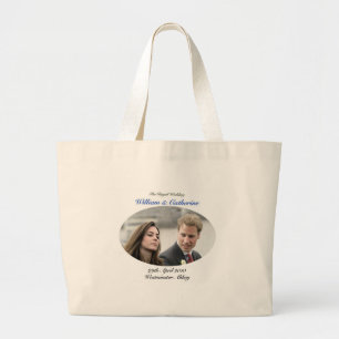 Nr. 1 The Royal Wedding William & Catherine Jumbo Stoffbeutel