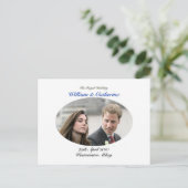 Nr. 1 The Royal Wedding William & Catherine Postkarte (Stehend Vorderseite)