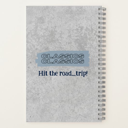 Nr. 1 Typ-Notebook Notizblock (Rückseite)